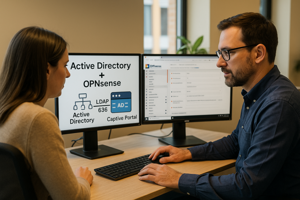 Intégrer Active Directory à OPNsense avec LDAP : guide complet pour un Captive Portal unifié | smart-tech.mg